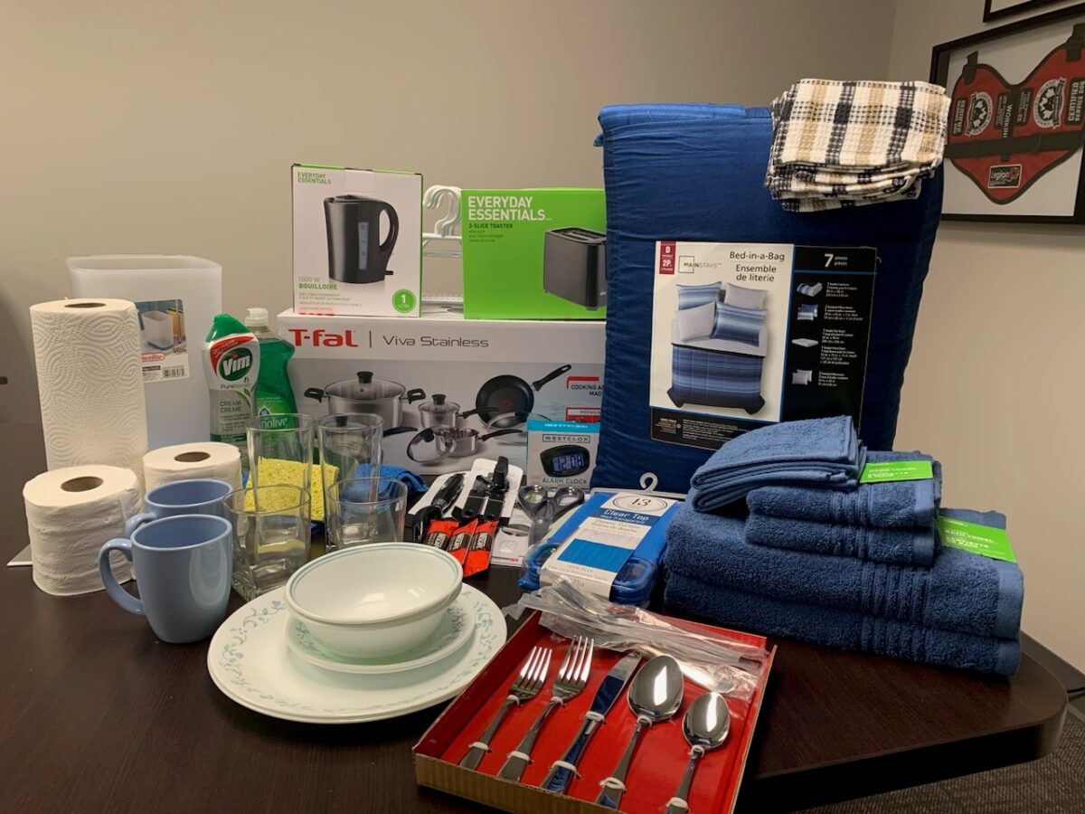 Apartment Kits Helping Veterans BC/Yukon Command Legion Foundation